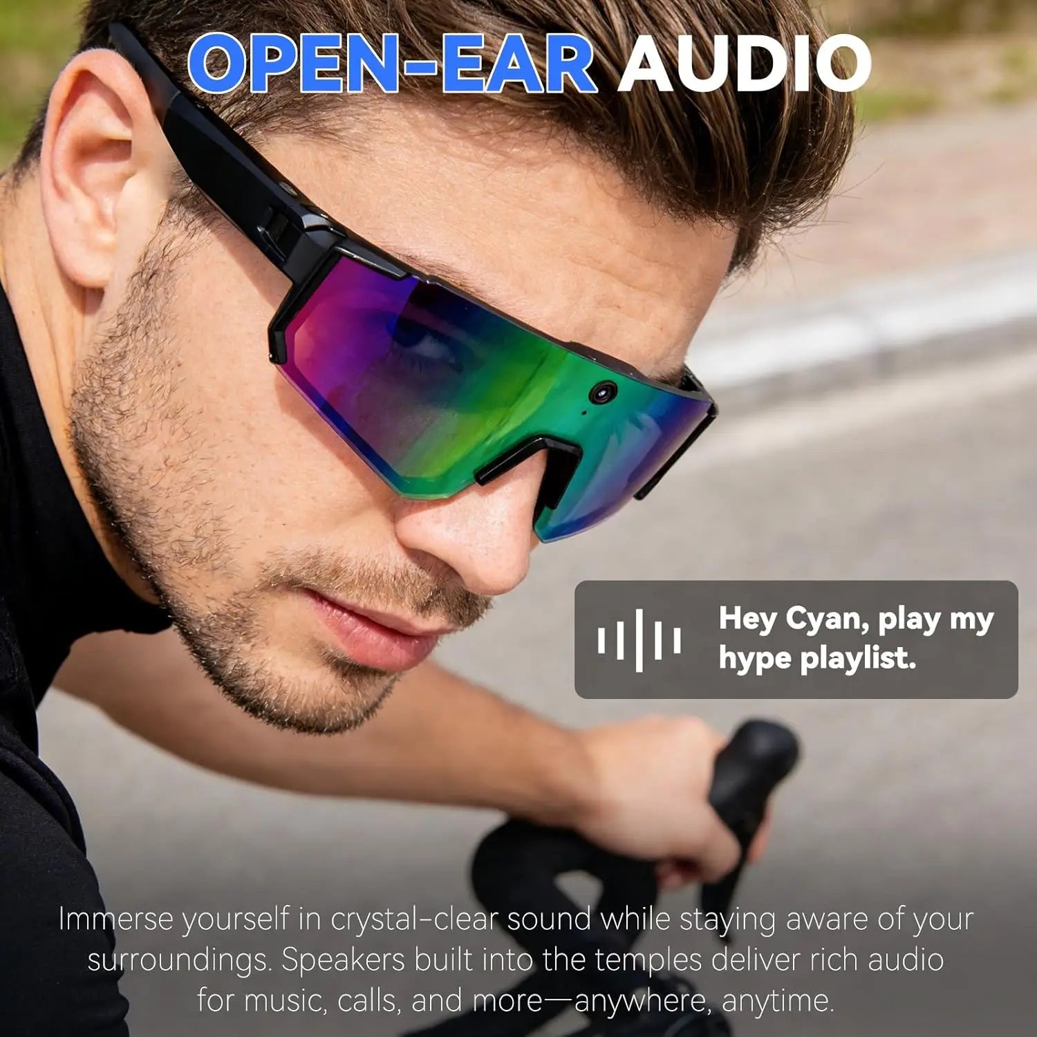 Smart Skiing Glasses with Camera